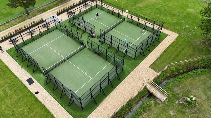 Pickle Padel Court Installation - Sorcha Sports